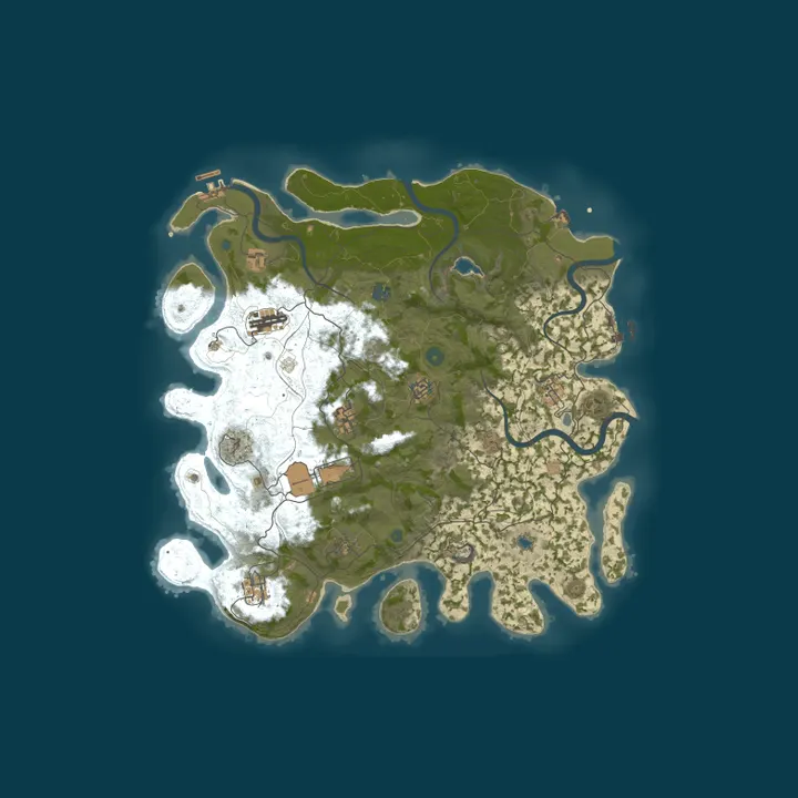 Map of 404 RUST 2X SOLO/DUO | ВС | ДЛЯ НОВИЧКОВ 11.10
