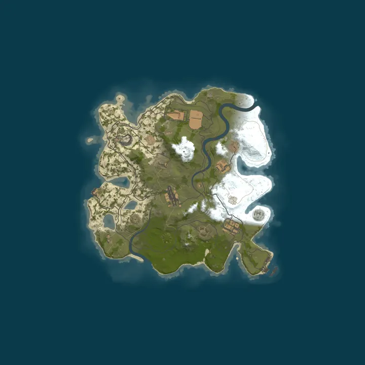 Map of EXCLUSION ZONE x SPERRZONE | 2X WEEKLY | 5-MAN | OFFLINE RAID P