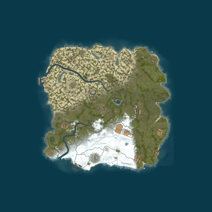 Map of TIDE | VIP Map Preview