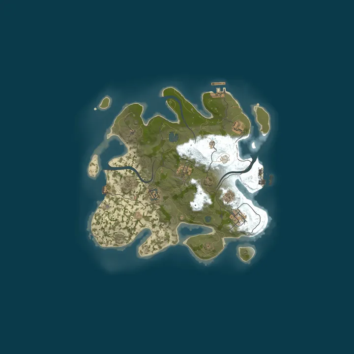 Map of [EU] Until Dawn | Zombie Survival