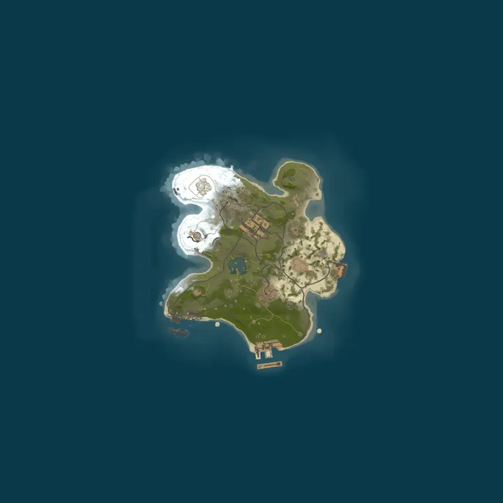 Map of Rust Coop x3