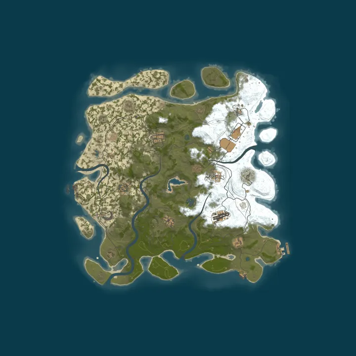 Map of Rust Training. Norge Sverige
