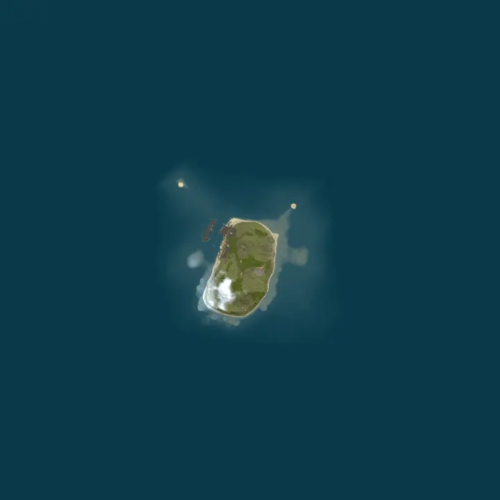 Map of A Shockbyte Rust Server
