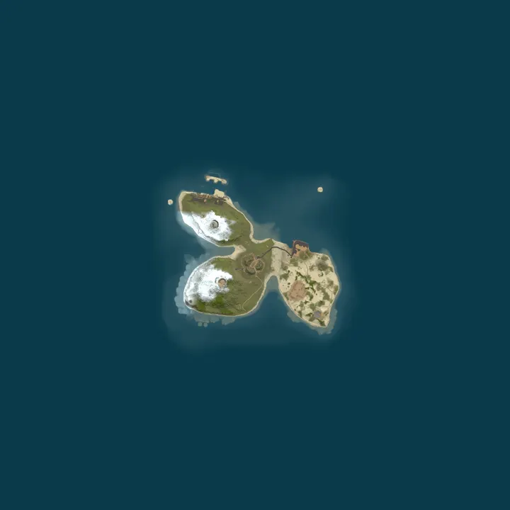 Map of A Slice of Rust
