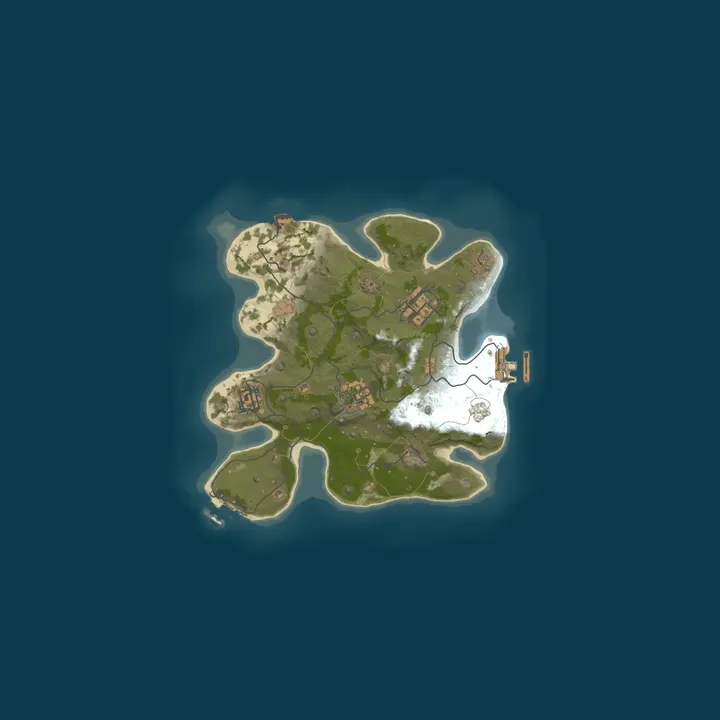 Map of Bestrust Solo/Duo/Trio 2x #5 | JUST FULLWIPED 13.10 10/13