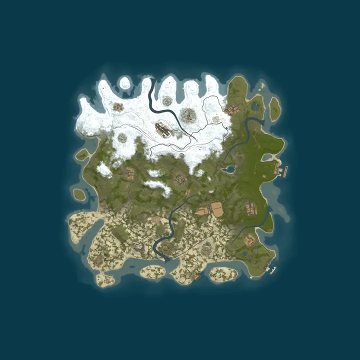 Map of OUTPOST 2x Monthly Main | Just Wiped #2