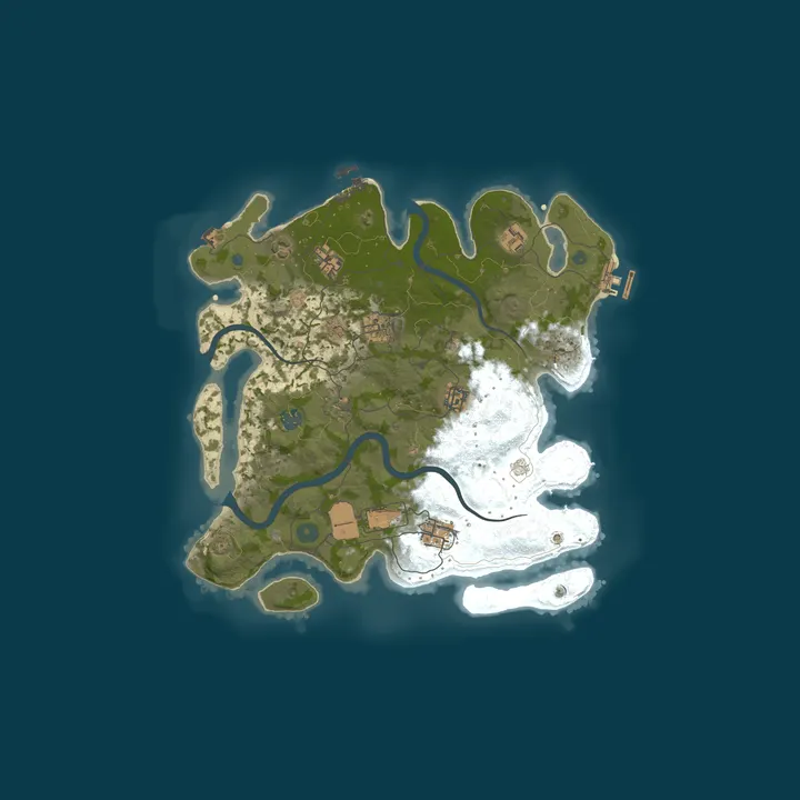Map of AVALON RUST ДЛЯ НОВИЧКОВ