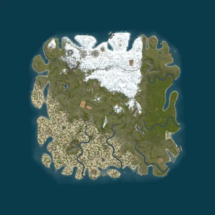 Map of EU Paradise 2X Mothly