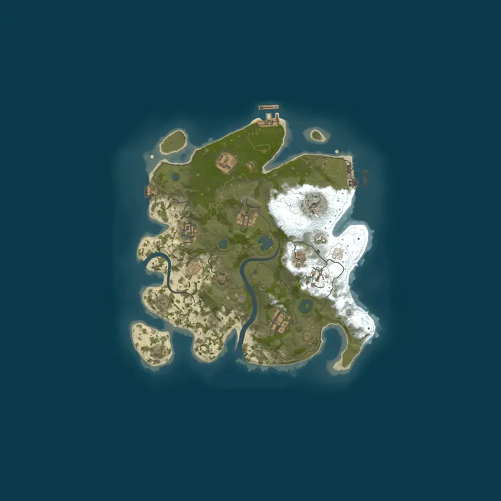 Map of  Wasteland stalkers.