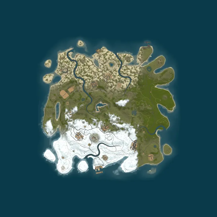 Map of Тушёнка - Культурный сервер