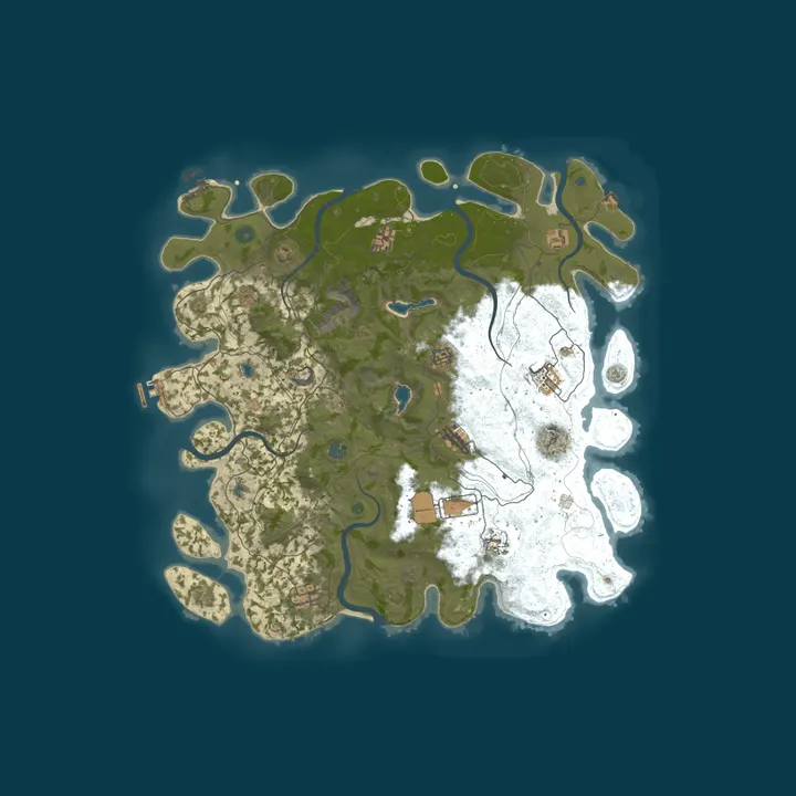 Map of LAST OF RUST RU/EN X2-X4 |TP|Quest|Rewards