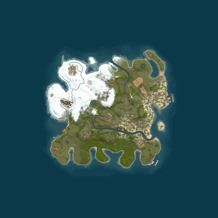 Map of [Uz/Ru/Kz] #1 UzRust - Modded