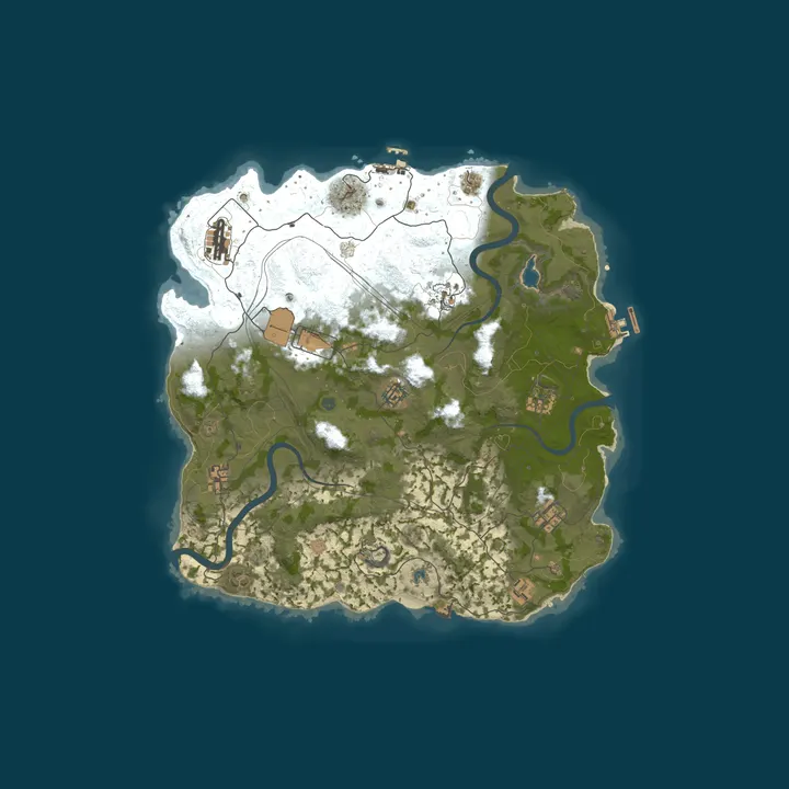 Map of US RustLife.net | Solo/Duo | Mondays | Noob Friendly