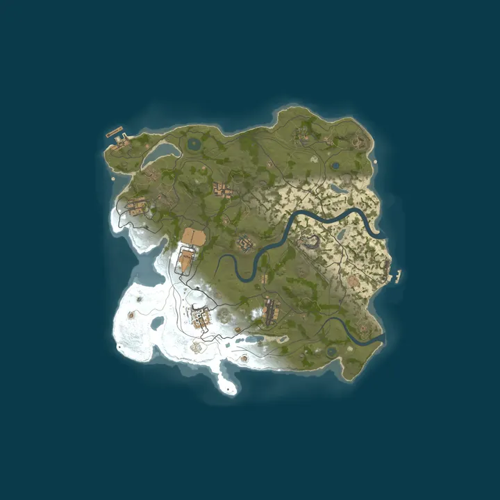 Map of ⦿ ICEFUSE 2X Quad (Solo/Duo/Trio/Quad|Loot x2|WIPED)