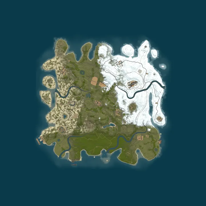 Map of BTARust.net|EU|2x Weekly|50% Upkeep|QoL/Loot+|No Team Limit