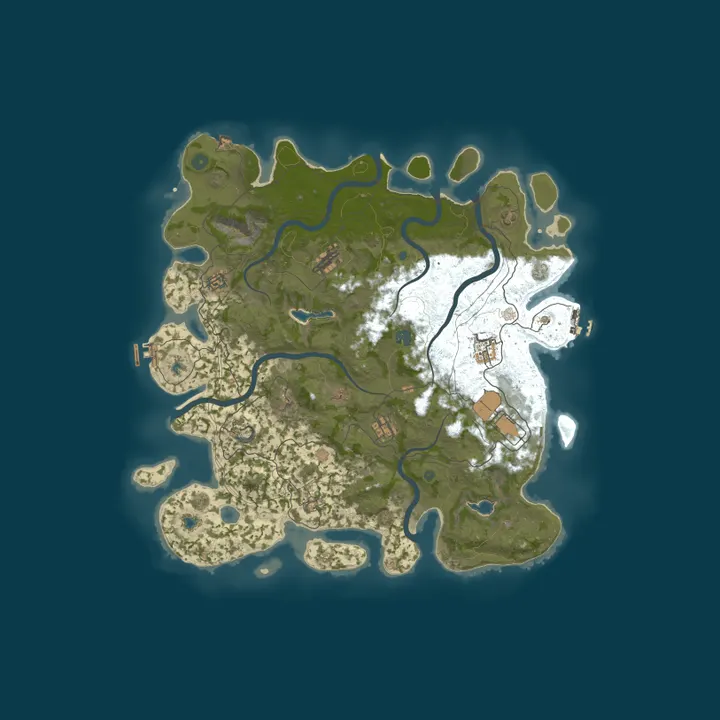 Map of My Untitled Rust Server