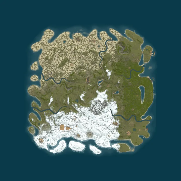 Map of Arcfall 2x | Solo/Duo/Trio | Monthly | Shared BPs | Wiped 10/8