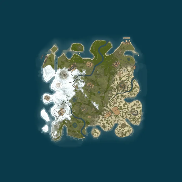 Map of BOSS RUST (X10|MAX3) [Targets|AimTrain|LOOT+]