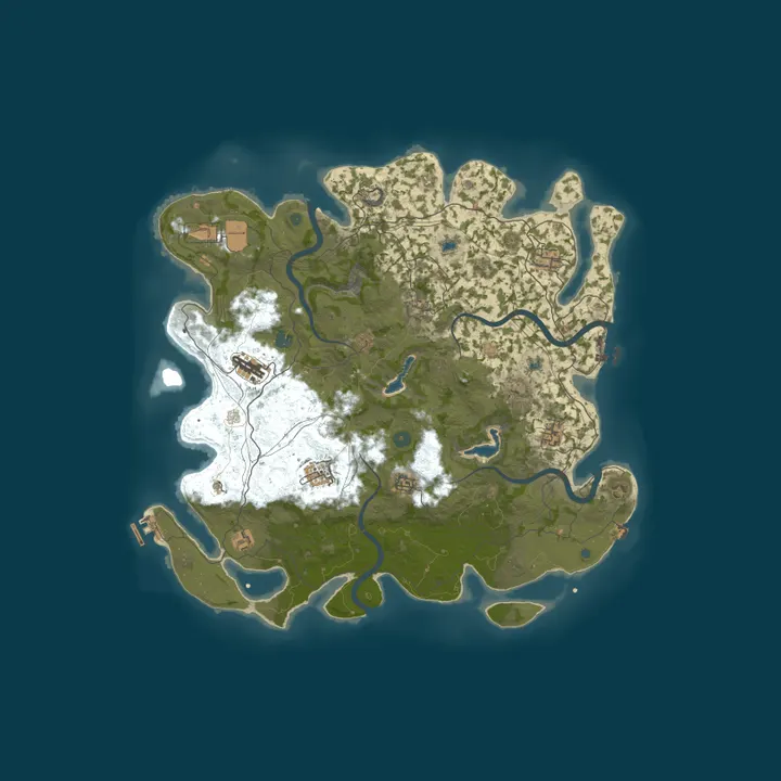 Map of RustHaven PVE | Скиллы | Ивенты| Экономика