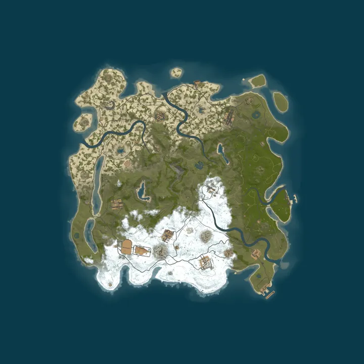 Map of 『闲云野鹤』PVE/仿官/养老/休闲