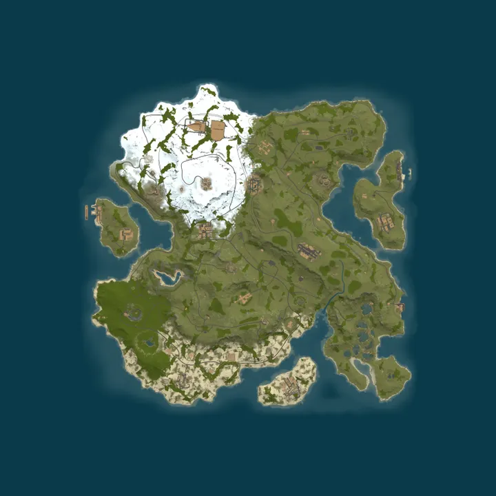 Map of 略奪キャンプ場 | Rust Season 1
