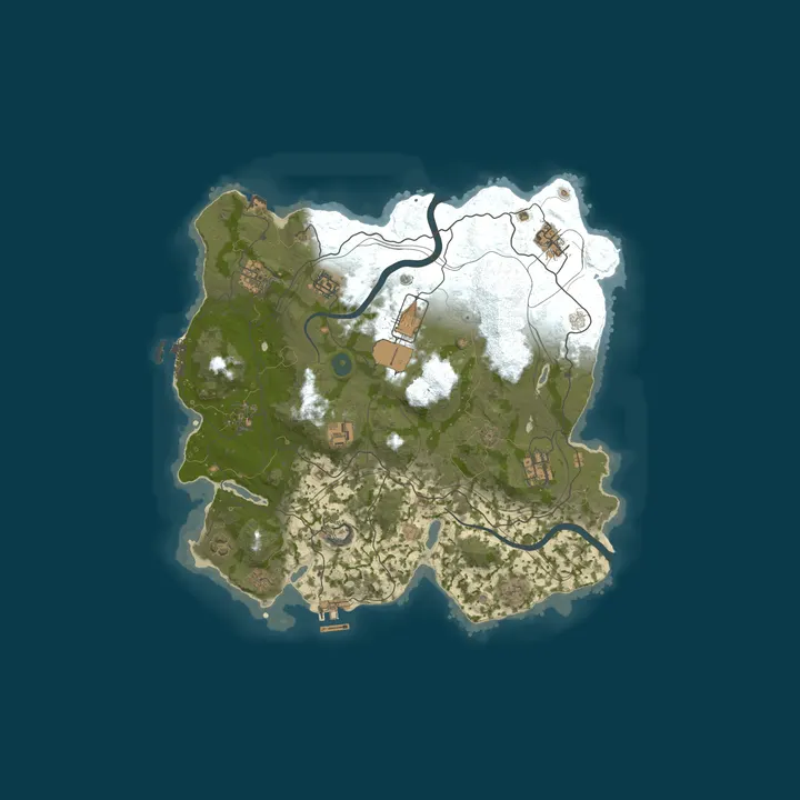 Map of [LATAM] www.pandarust.ar Vanilla | WIPE 8/10 17hs