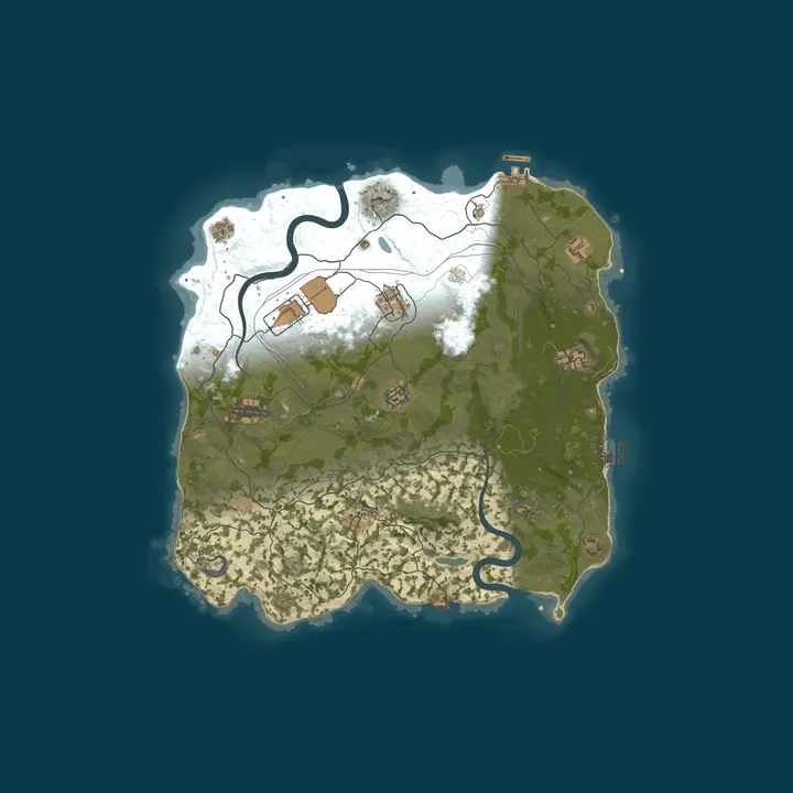 Map of WARBANDITS.GG EU 2X Monthly |Solo/Duo/Trio|No BP Wipes|