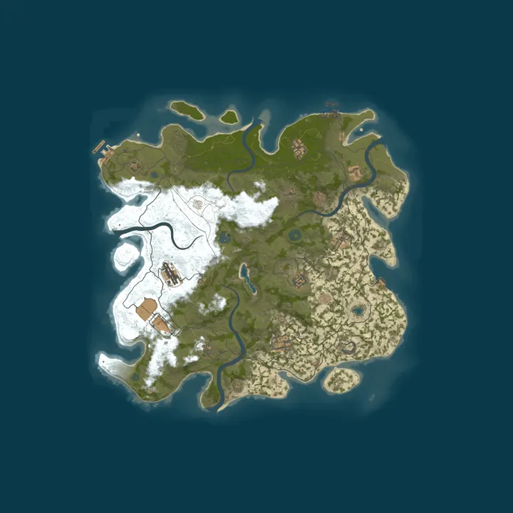 Map of 404 RUST 2X SOLO/DUO/TRIO |ЧТ |ДЛЯ НОВИЧКОВ 08.10