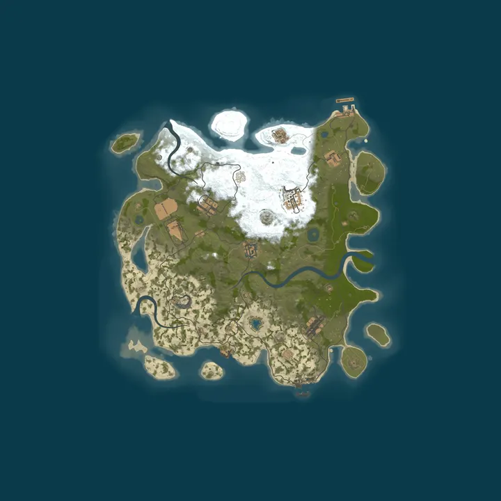 Map of [TR/EU] Oba Rust Vanilla Aylık - Monthly Fully Late Wiped