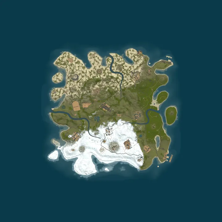 Map of 3x trio