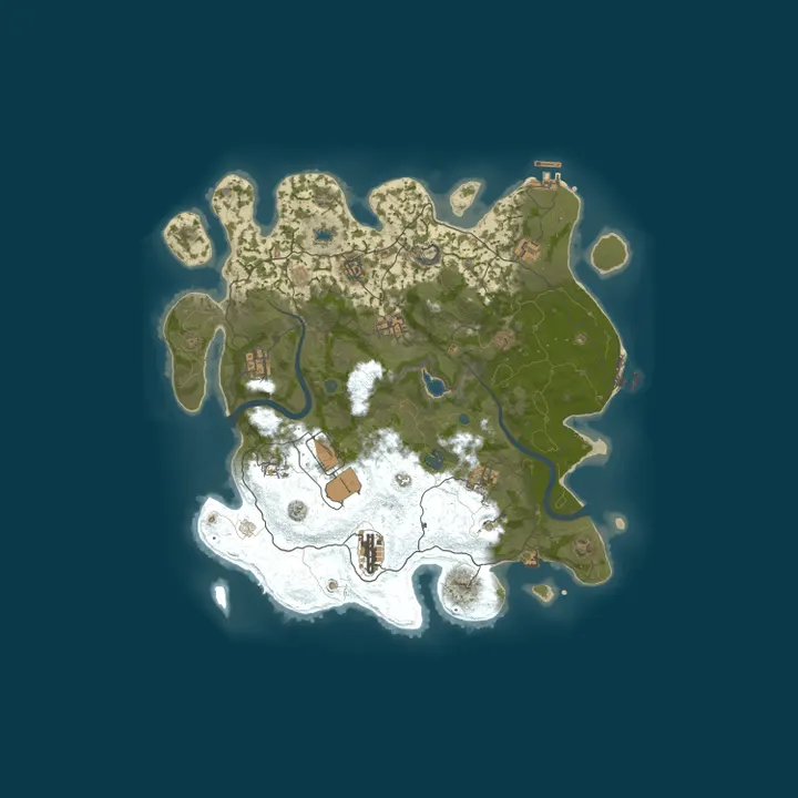 Map of Michael's server Rust
