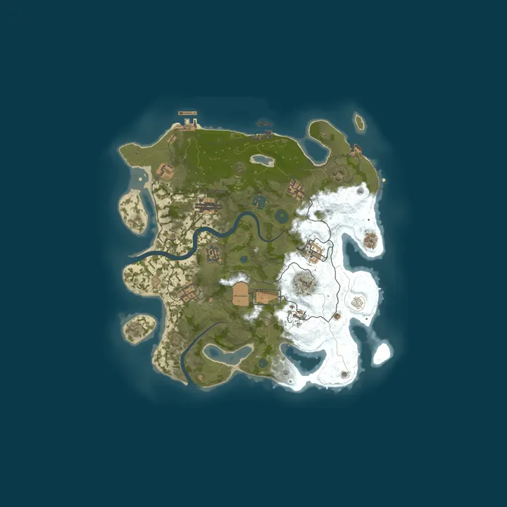 Map of Smurfs World