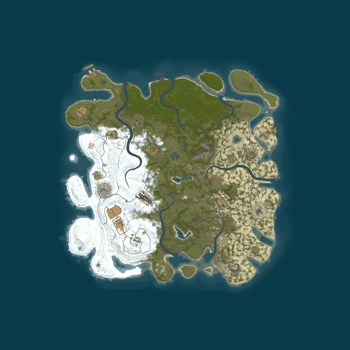 Map of Kennel PVE|INSTA|TP|KITS|ZLv|Bkpk|CP|Zombies|BoatCtrl|QC