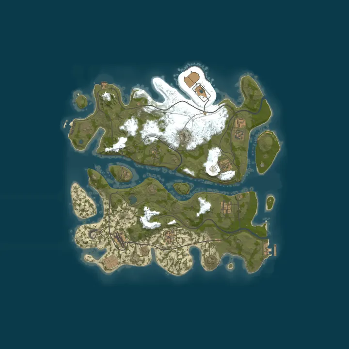 Map of AU Anxious and Caffeinated - Max 4 - 25% Upkeep - Events