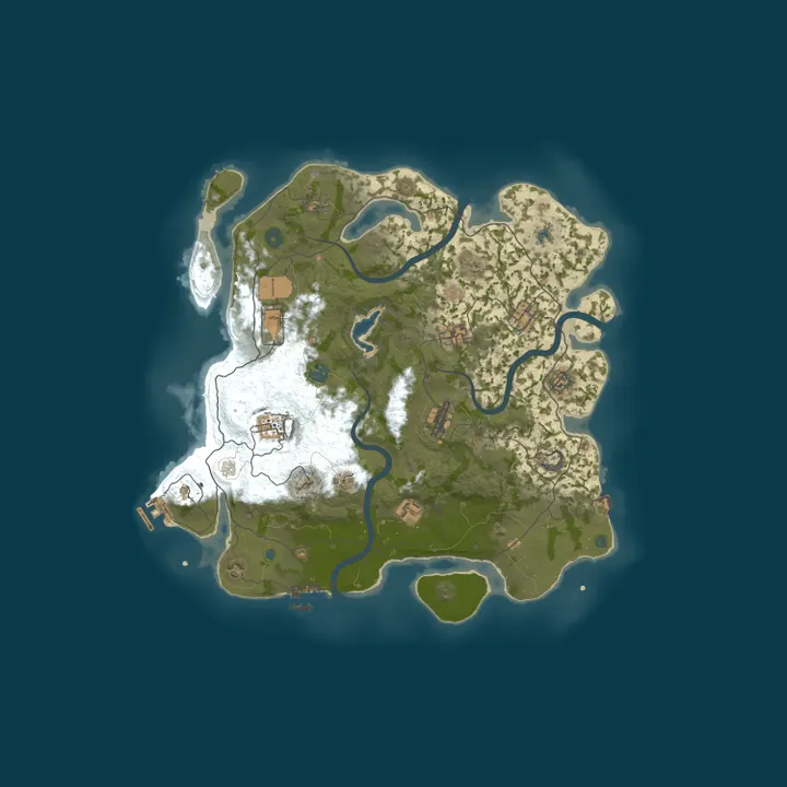 Map of [eu] RustRelax 5x Noob Friendly