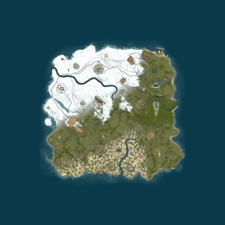 Map of MAIN | PIXEL RUST | x2 | EU | UA | FULL WIPE 08.10