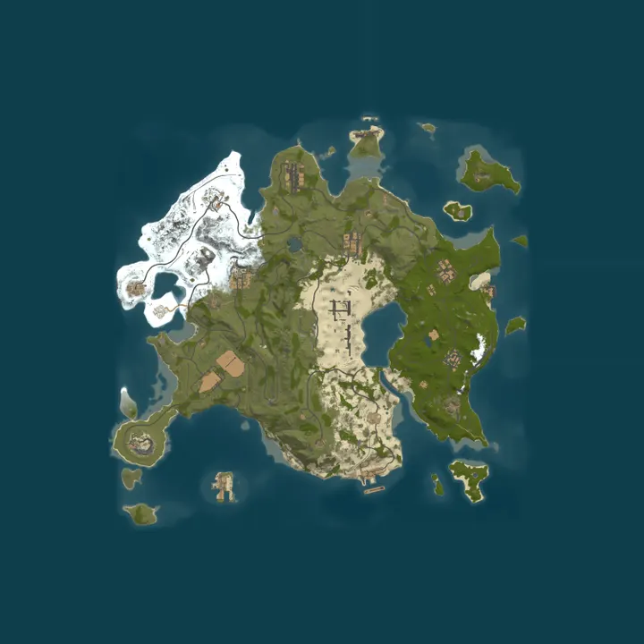 Map of Legion Network | Detroit US | Custom Map
