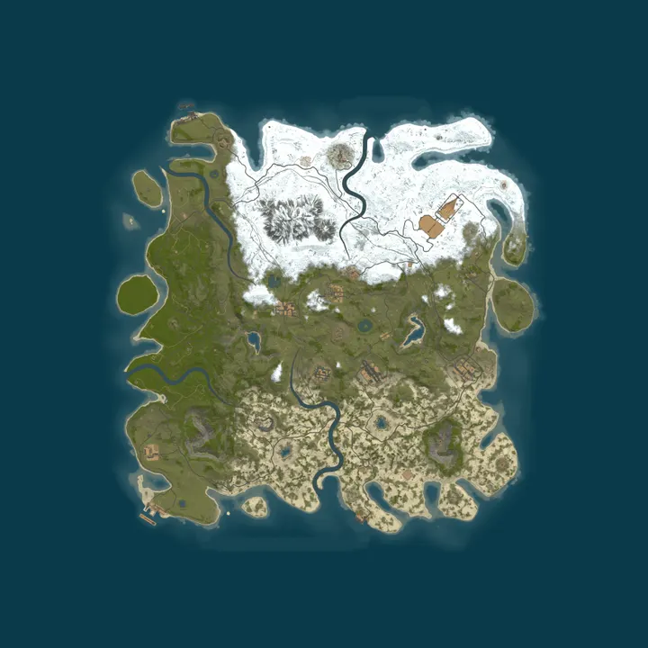 Map of DREAM RUST | PORTUGAL | SOLO | 3X | MISSOES | KITS