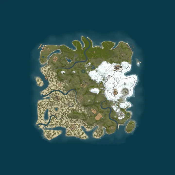 Map of [TR] RUSTLAR VADİSİ PUSU | SADECE YENİ BAŞLAYANLAR | TAKIM: