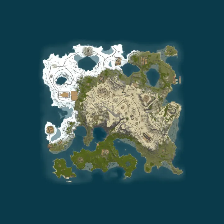 Map of Haven PvE | 2x | Zombies | Events | Raid
