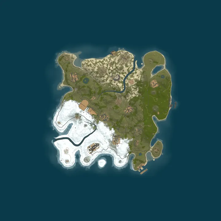 Map of [EU] BrotherHood | 3X Vanilla | Wipe Prizes | Wiped 5d ago