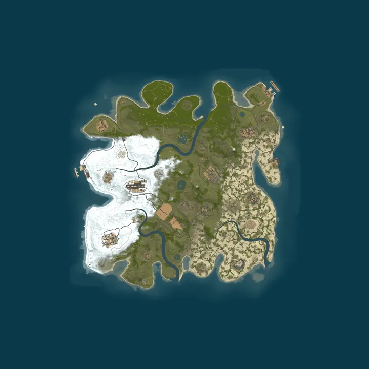 Map of 【最后的净土】萌新/仿官/无权/半公益/18点档/10