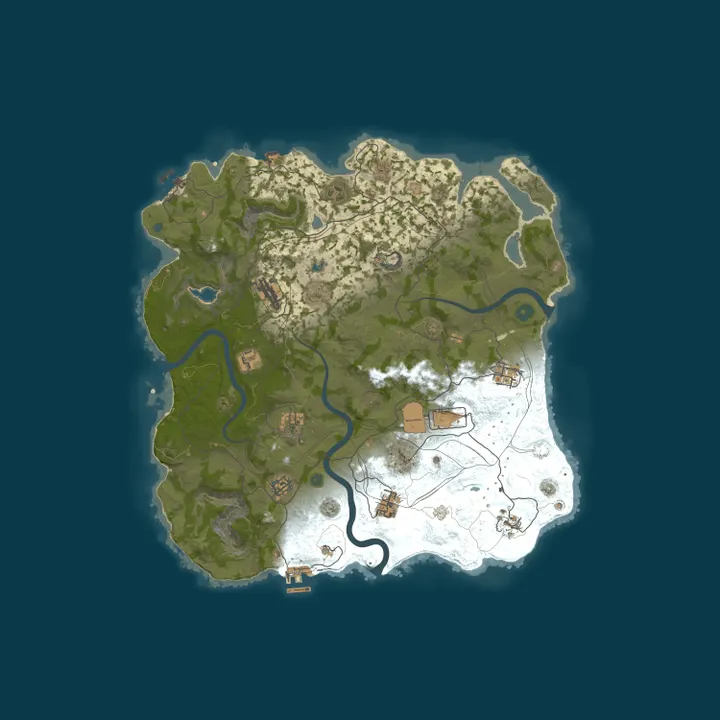 Map of Rustafied.com - EU Trio - Monday