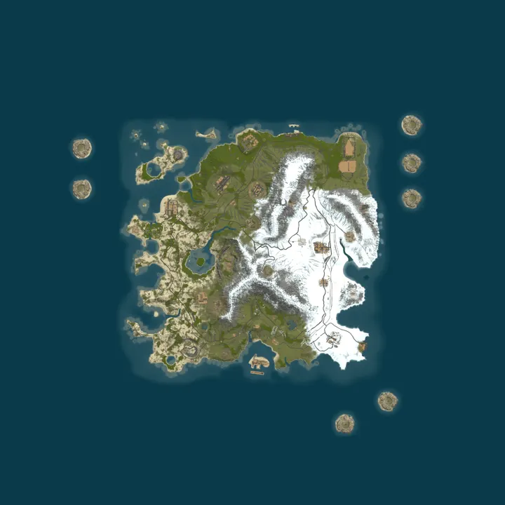 Map of Mootopia PVE DEV