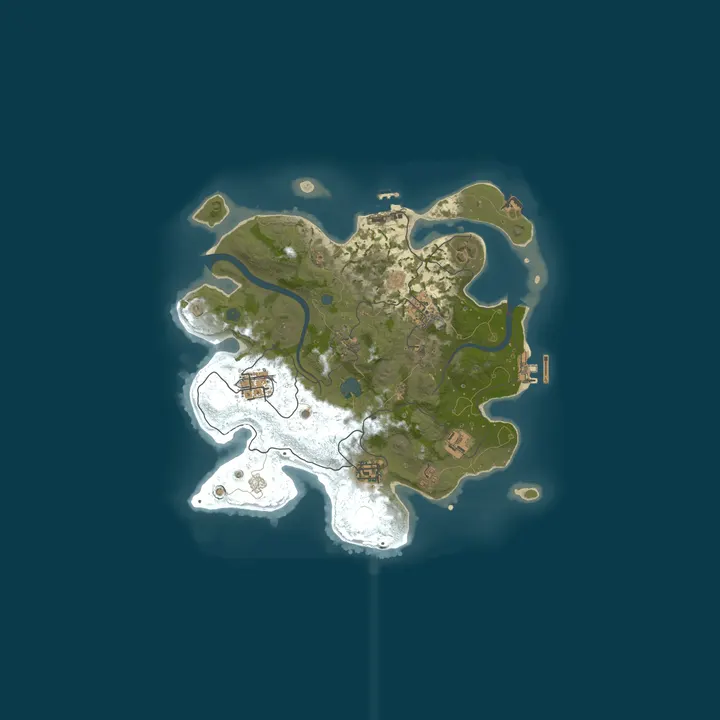 Map of [3X] OldSkool's Playground [PVE]