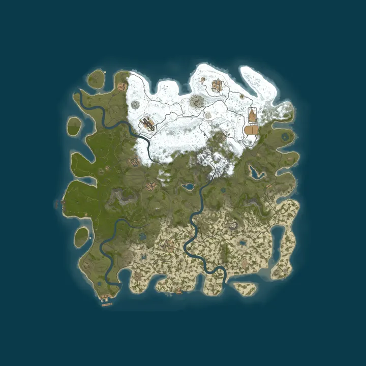 Map of EARTH PVPVE