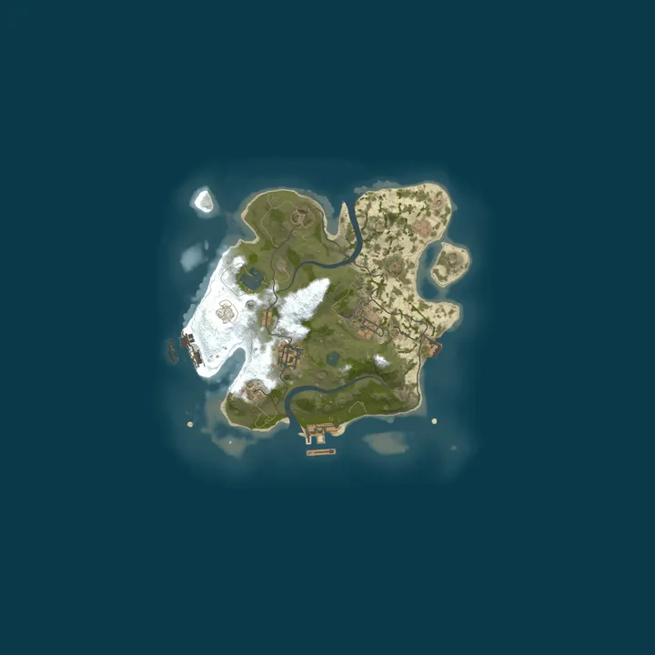 Map of CARTEL WARS | 2X up to 4X | Biweekly | Territory Control | Perk
