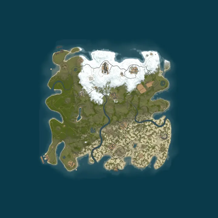 Map of Bubbas Hangout