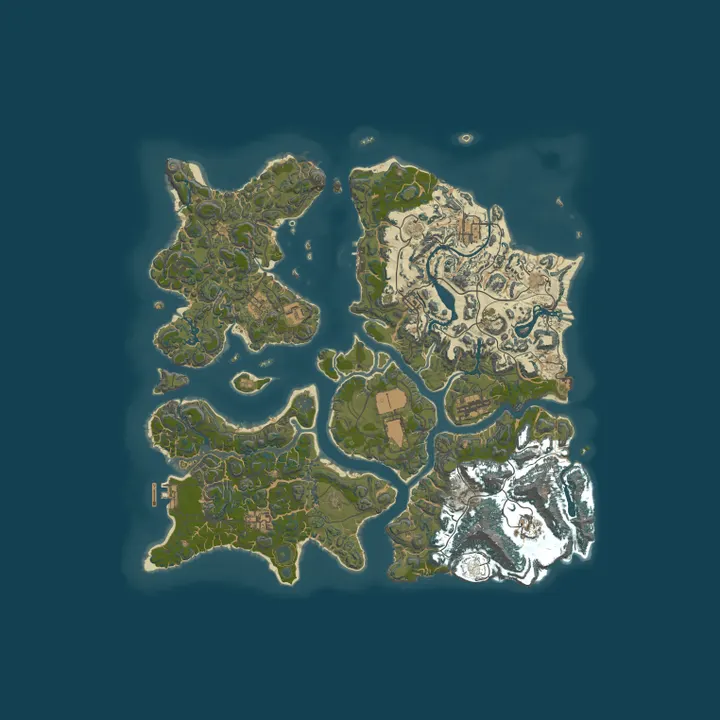Map of Renegades PVE | 3x | Modded | Raid | Skills
