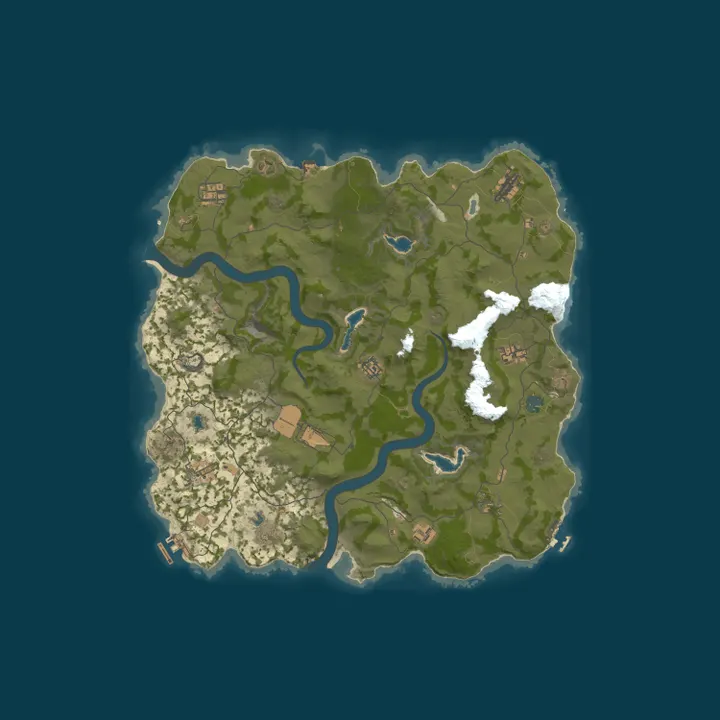Map of Good Times Custom Maps  Server I (PVE-Build)